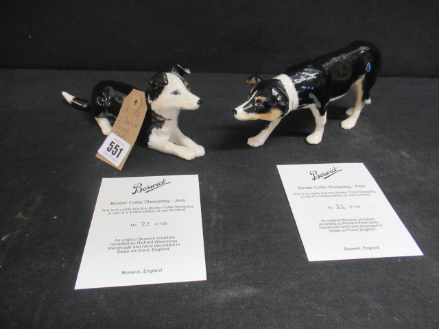 TWO BESWICK SHEEP DOGS Image