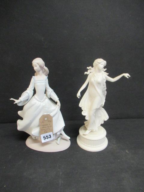 LLADRO AND WEDGWOOD FIGURES (2) Image