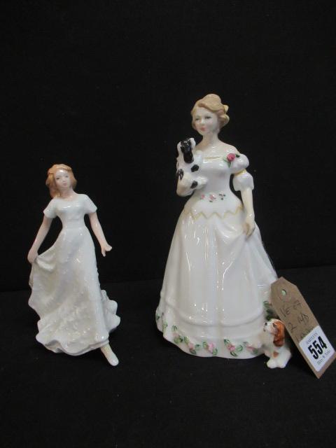 TWO ROYAL DOULTON FIGURES Image
