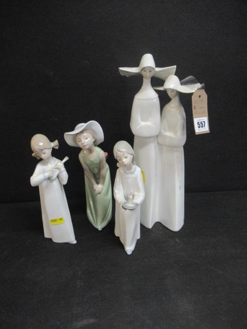 FOUR LLADRO FIGURES Image