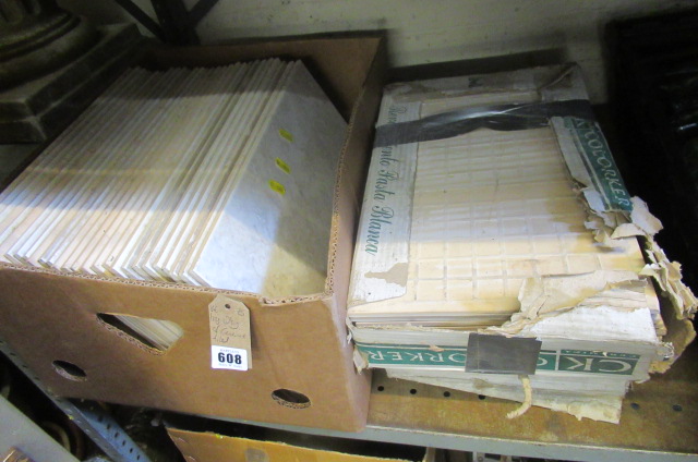 LARGE QUANTITY OF CERAMIC TILES Image