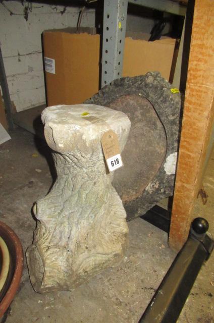 COMPOSITE GARDEN BIRD BATH Image