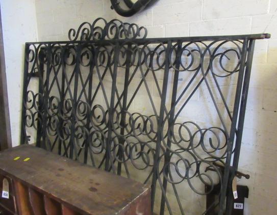 PAIR OF GARDEN GATES Image