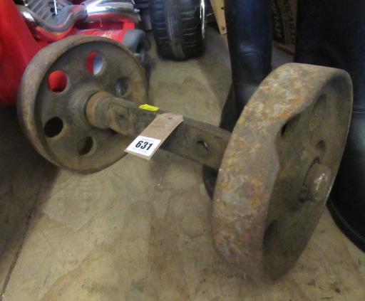 VINTAGE BUGGY WHEELS Image