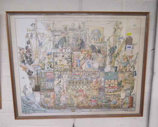 HUMOROUS NAUTICAL PRINT Image