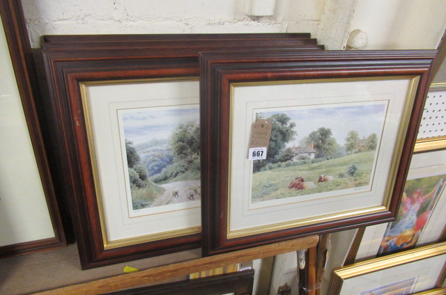 SET OF FOUR PRINTS BY ALISON MAKINSON Image