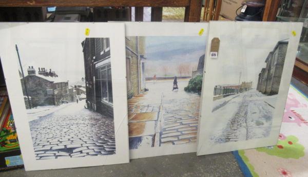 THREE STUART HIRST PRINTS Image