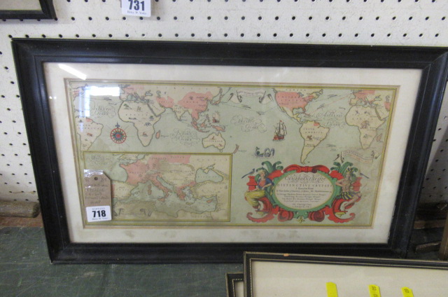 CANADIAN PACIFIC CRUISES ADVERTISING MAP Image