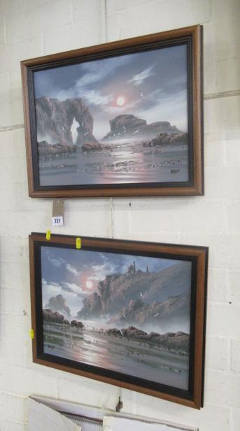 PAIR OF DAVID OWENS DYER OILS Image