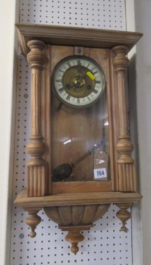 PINE WALL CLOCK Image