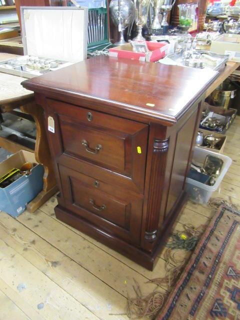MAHOGANY FILING CABINET Image