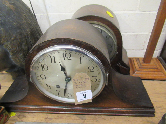 TWO 1930S MANTLE CLOCKS Image