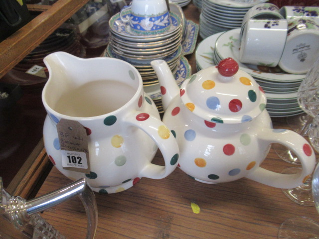 EMMA BRIDGEWATER TEAPOT AND JUG Image