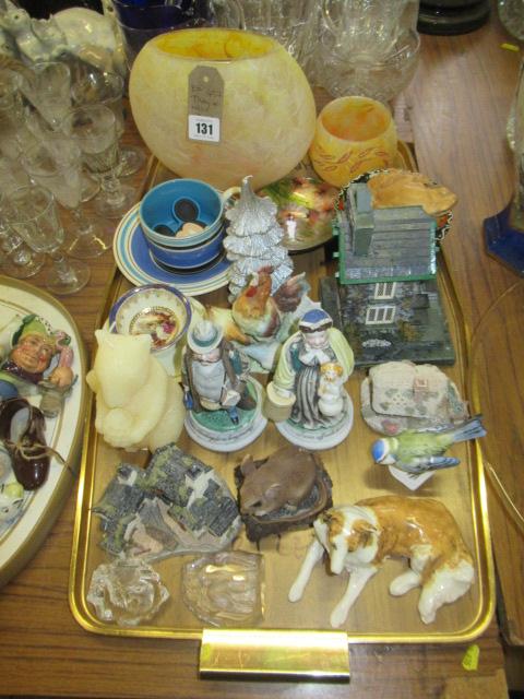 TRAY OF ORNAMENTS ETC Image