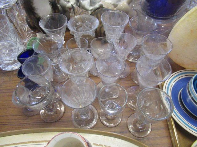ANTIQUE DRINKING GLASSES AND EYE BATHS Image