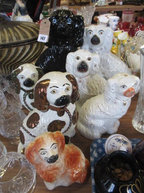 QUANTITY OF STAFFORDSHIRE DOGS Image