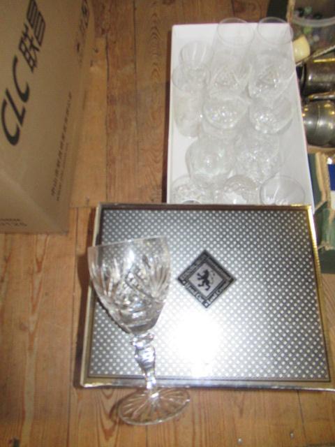 TWO BOXES OF GLASS Image