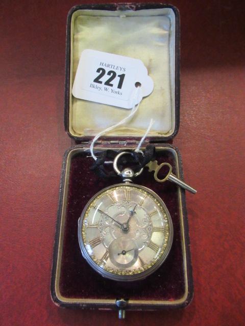 SILVER POCKET WATCH Image