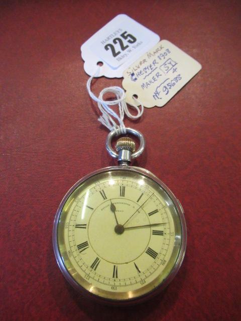 SILVER CHRONOGRAPH BY PENNINGTON OF HYDE Image