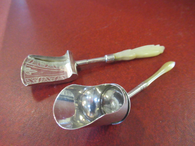SILVER CADDY SPOON AND ANOTHER Image