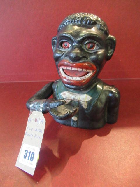 NOVELTY CAST IRON MONEY BOX Image