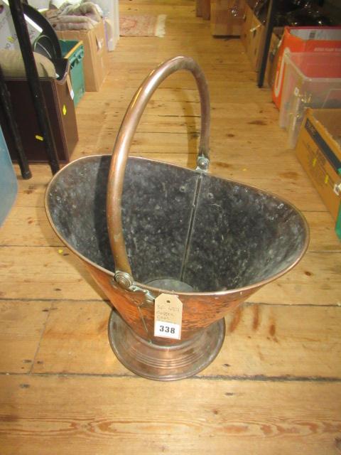 COPPER COAL SCUTTLE Image