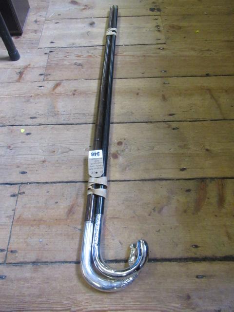 HORSES HEAD FINIAL WALKING STICK AND ANOTHER Image