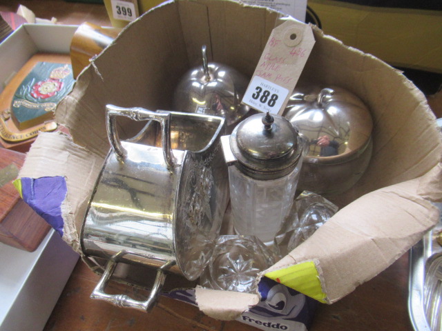 GLASS APPLE JAM POTS ETC Image