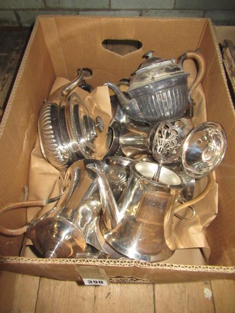 BOX OF EPNS INCLUDING ART NOUVEAU TEASET Image