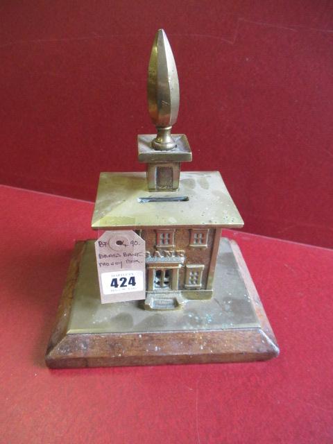 BRASS BANK MONEYBOX Image