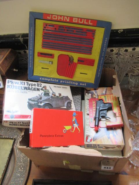 BOX OF VINTAGE TOYS Image