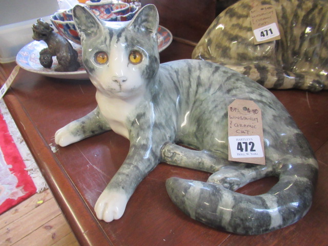 WINSTANLEY (?) CERAMIC CAT Image