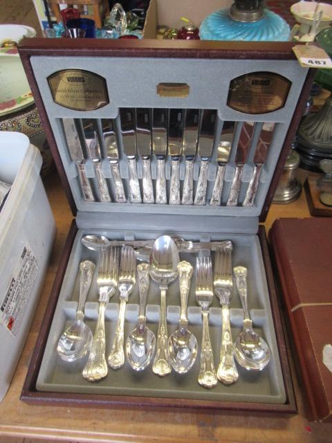 CANTEEN OF VINERS KINGS ROYALE CUTLERY Image