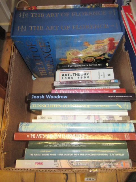 BOX OF ART BOOKS Image