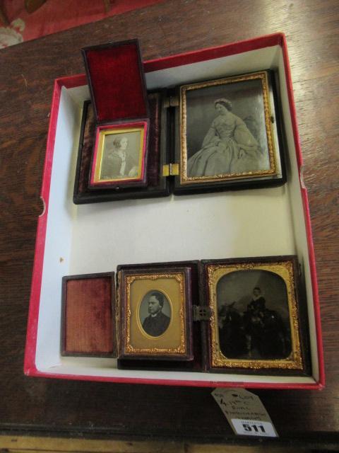 FOUR 19TH CENTURY REAL PHOTOGRAPHIC IMAGES Image