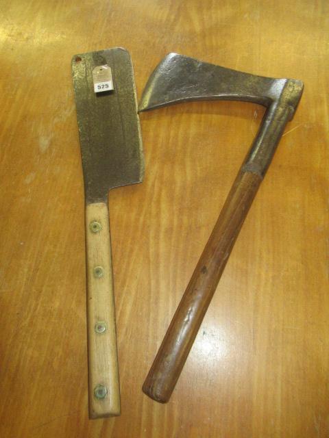 VINTAGE CLEAVER AND FRENCH AXE Image