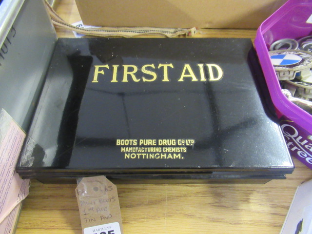 MINT BOOTS FIRST AID TIN AND CONTENTS Image