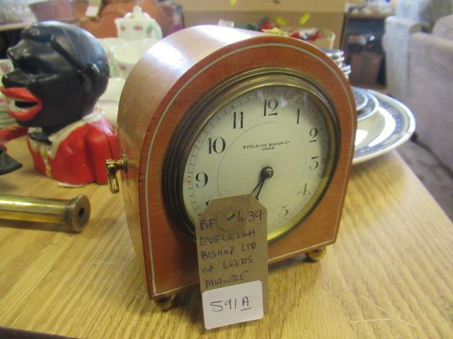 EVELEIGH BISHOP LIMITED OF LEEDS MANTEL CLOCK Image