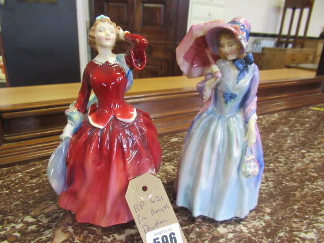 TWO ROYAL DOULTON LADIES Image