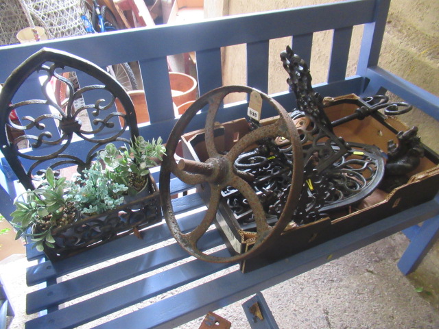 METAL WHEEL WITH BOOTSCRAPER ETC Image