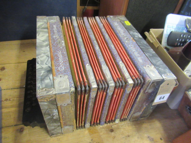 VINTAGE CHROMATIC ACCORDION Image