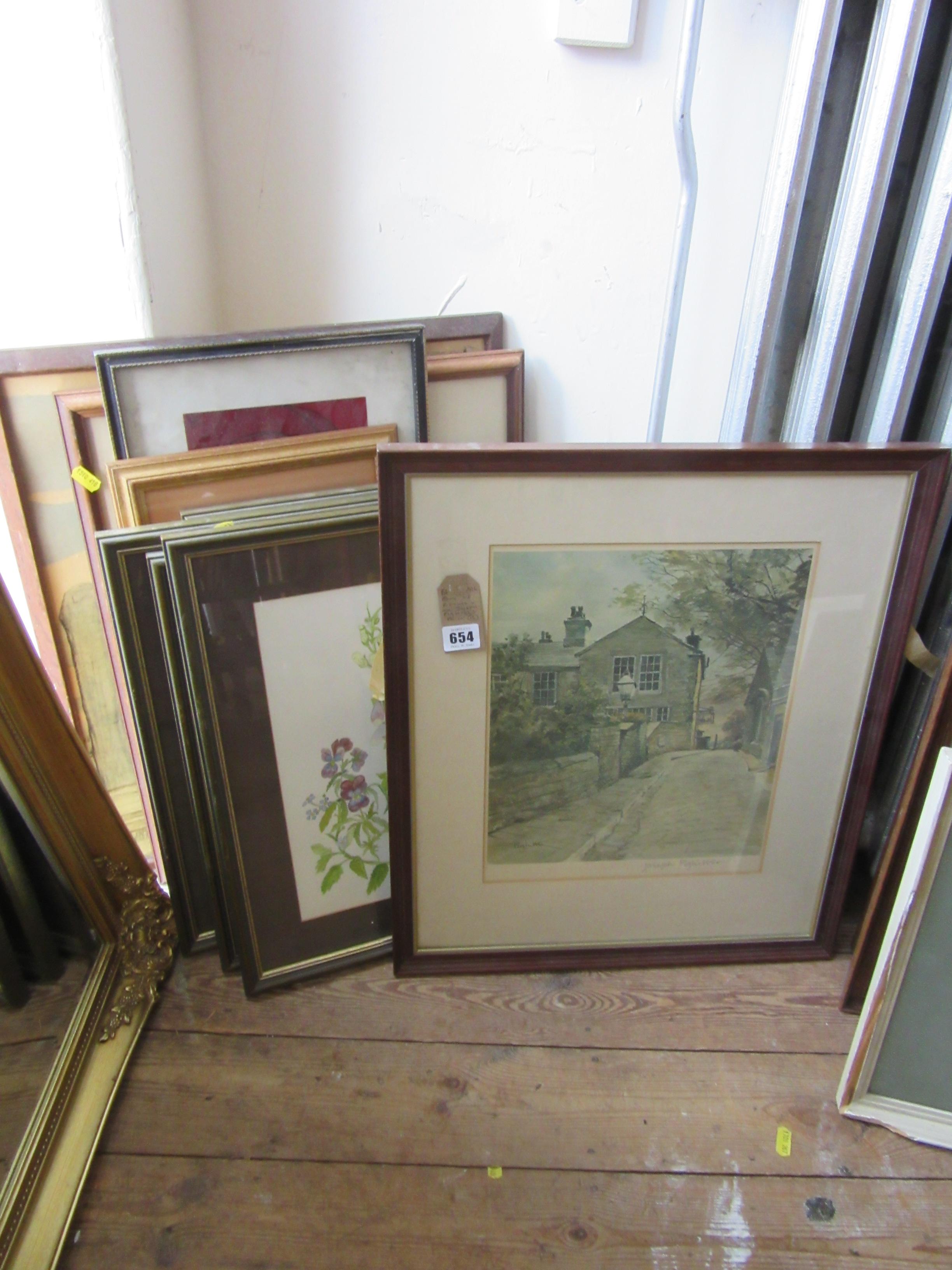 QUANTITY OF PICTURES INCLUDING JOSEPH PIGHILLS PRINT Image