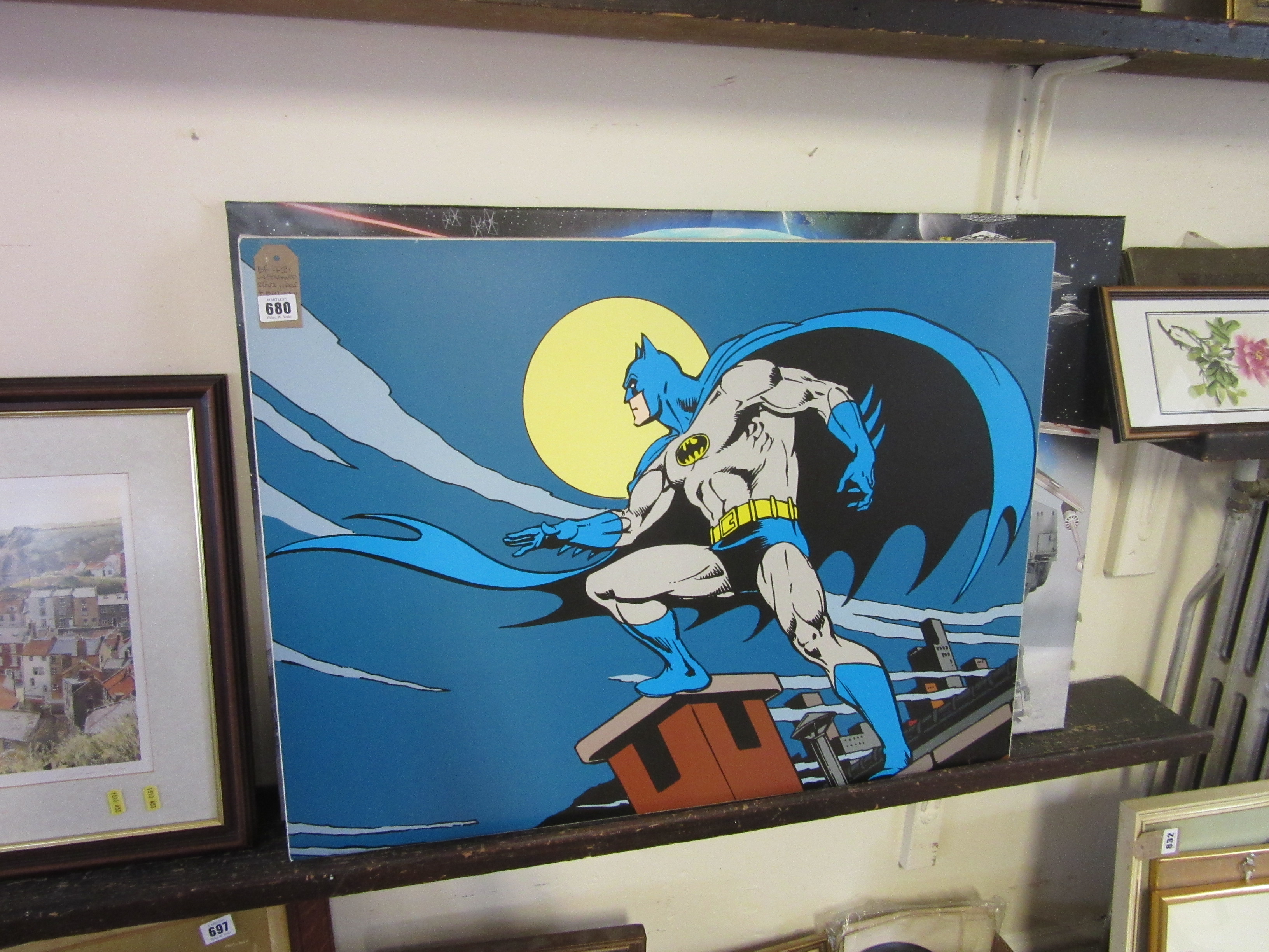UNFRAMED STAR WARS AND BATMAN CANVAS PRINTS Image