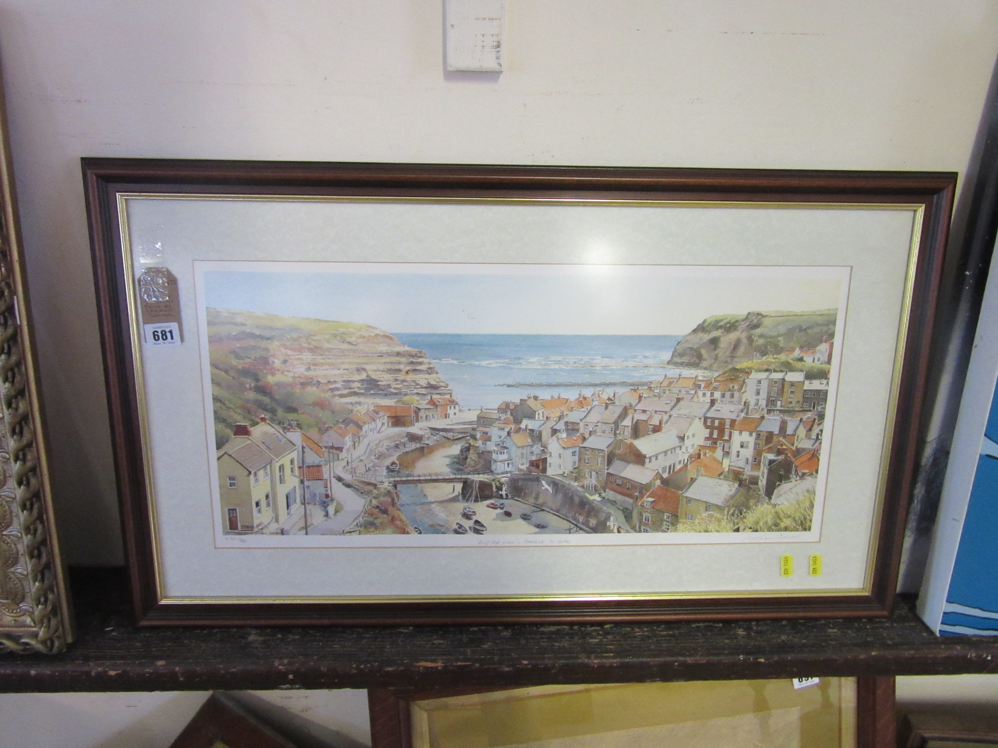 SIGNED LIMITED EDITION STAITHES PRINT BY GRAHAM CARVER Image