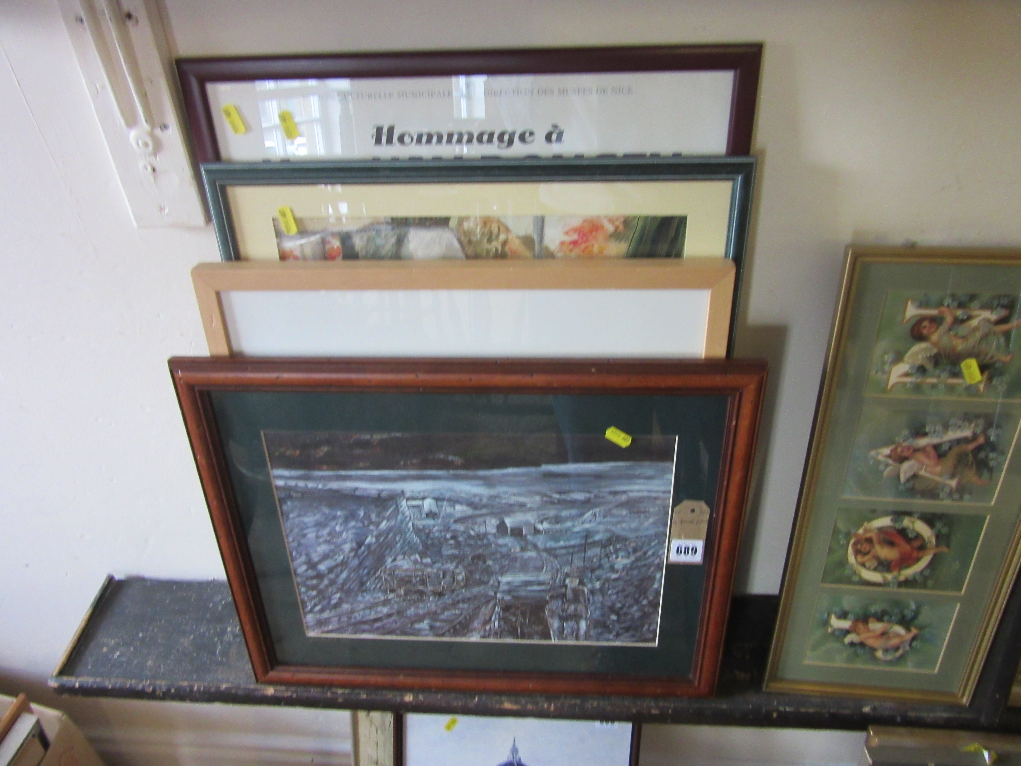 FOUR FRAMED PICTURES Image