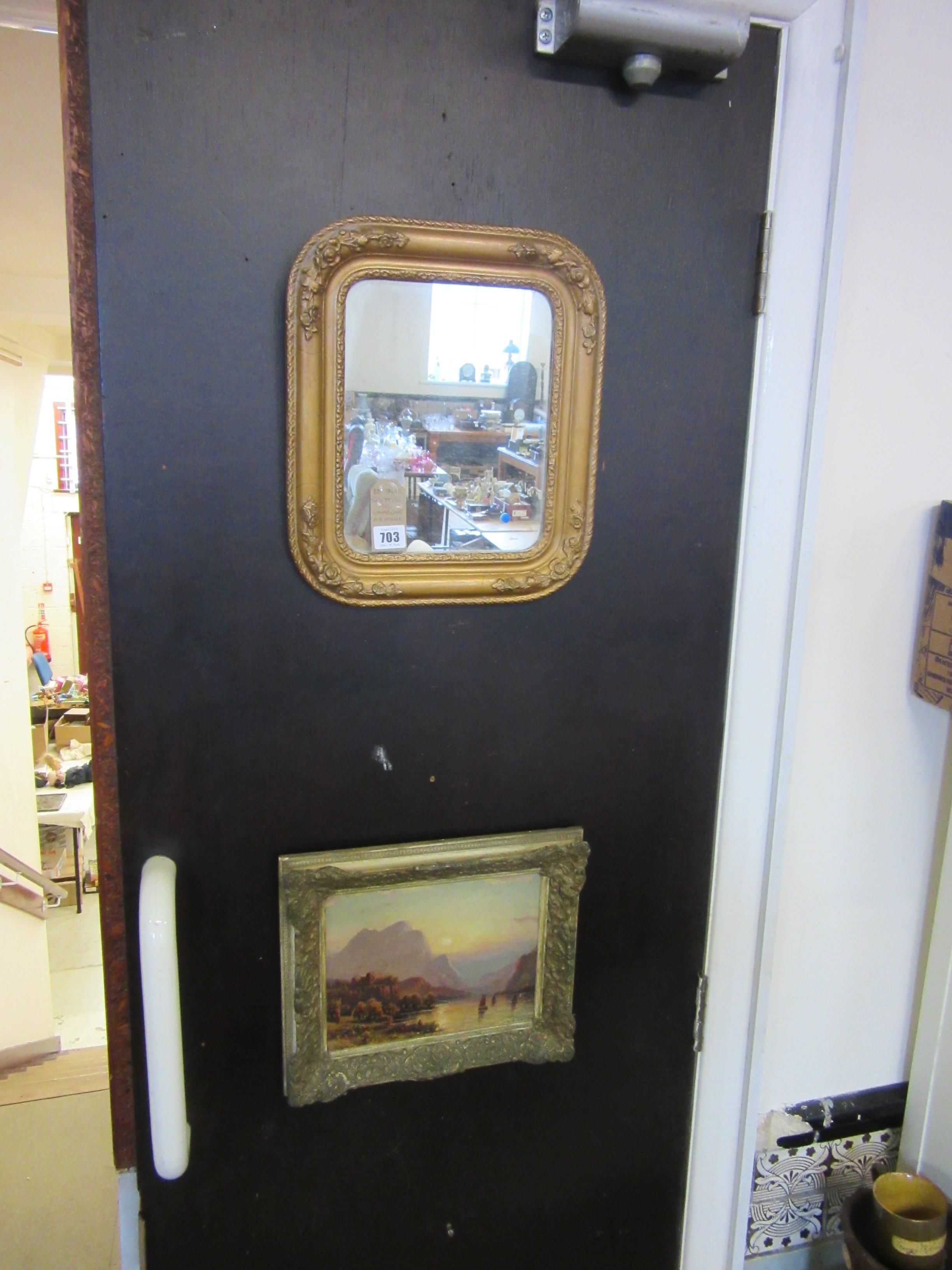 SCOTTISH OIL LANDSCAPE AND A MIRROR Image