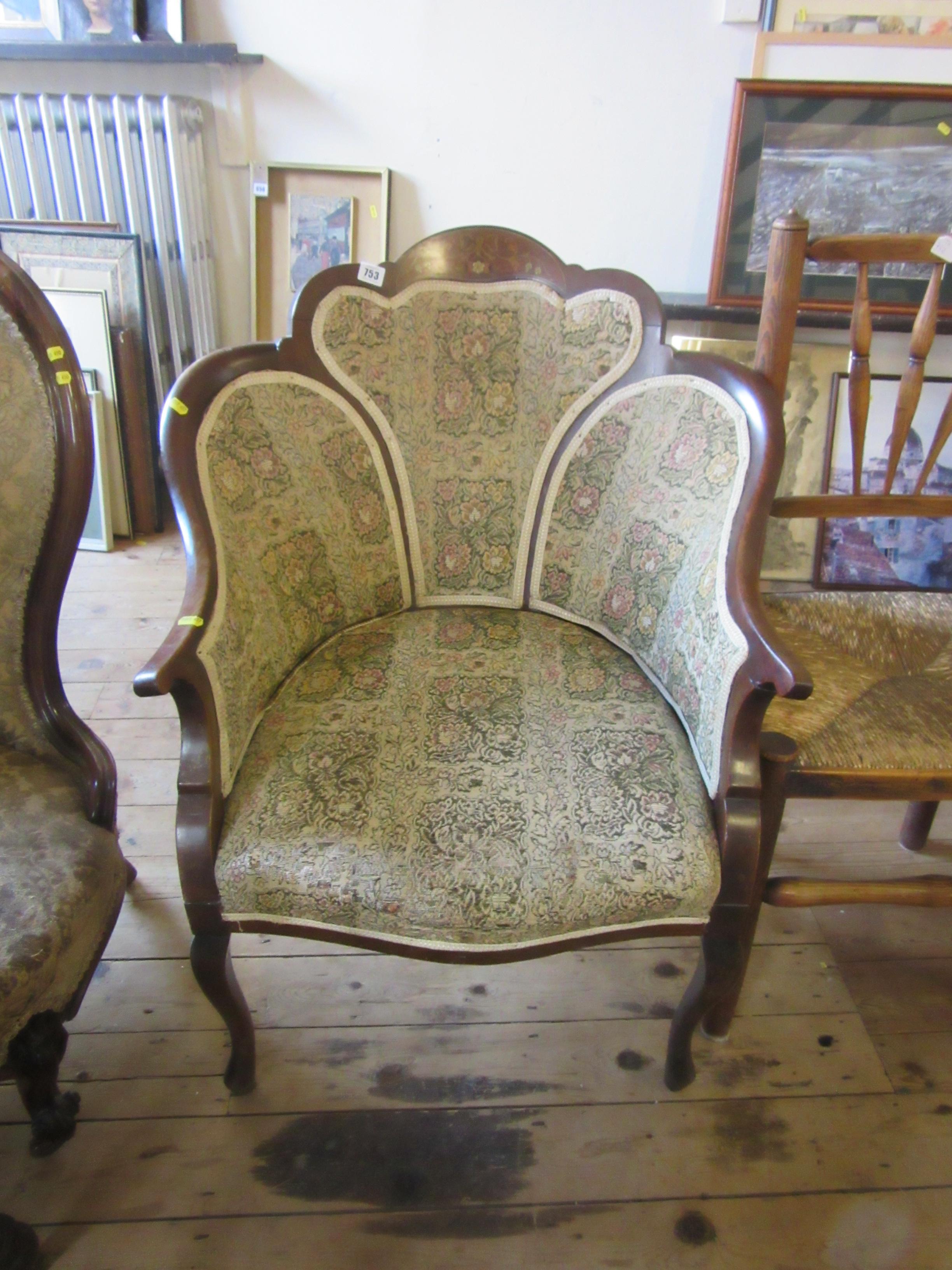 INLAID TUB CHAIR Image