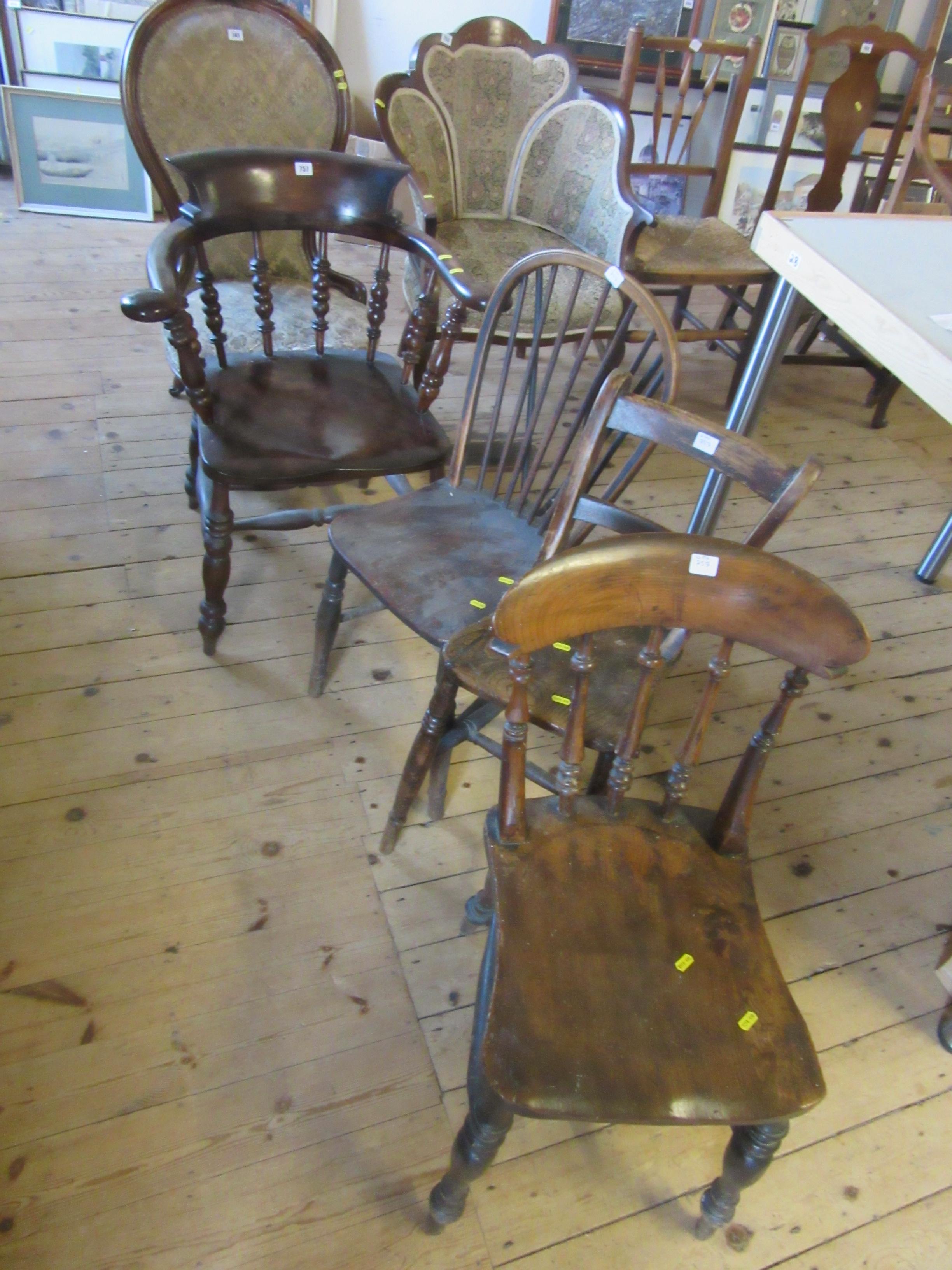 FOUR ANTIQUE CHAIRS Image