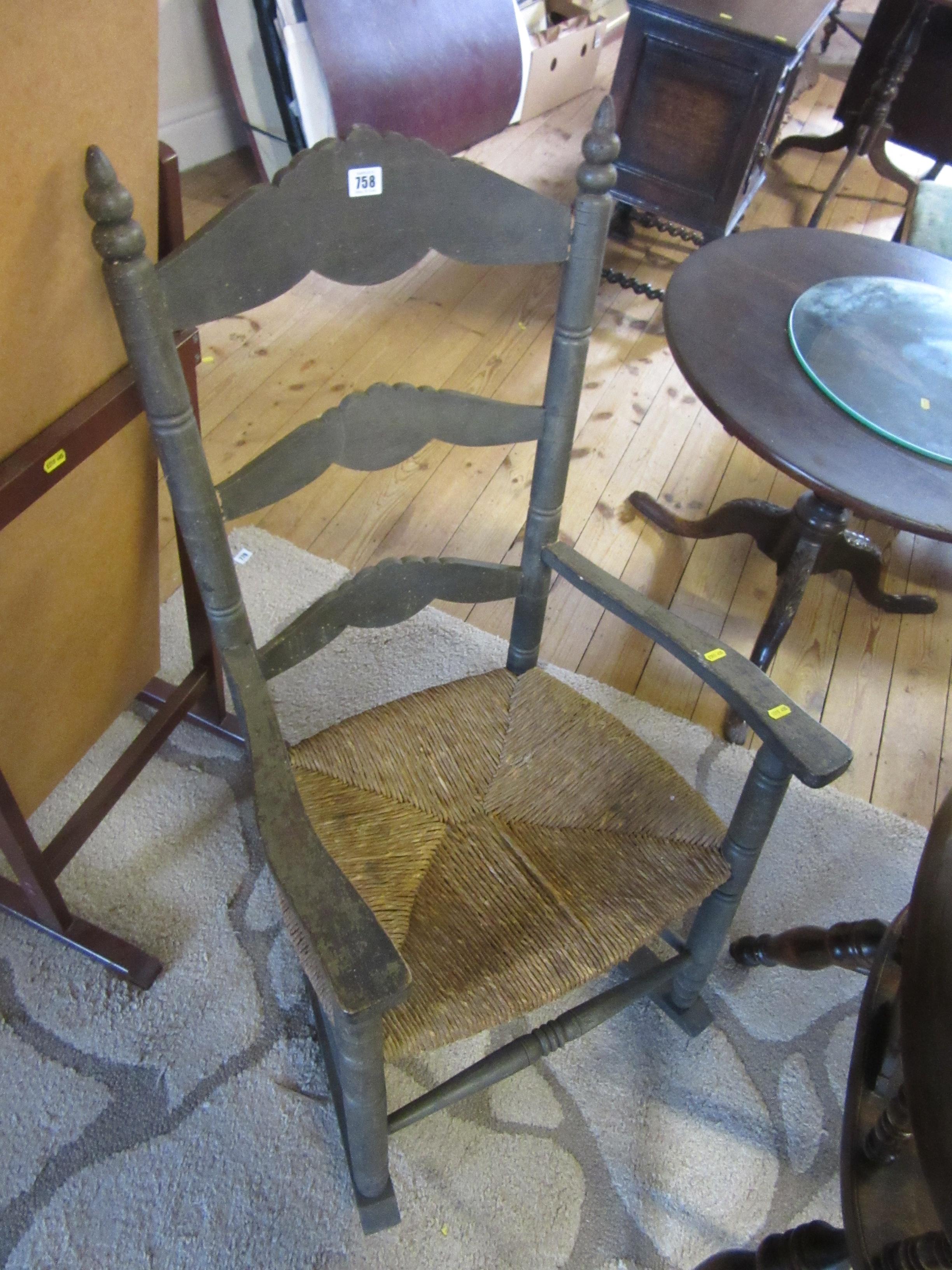 RUSH SEATED ROCKING CHAIR Image