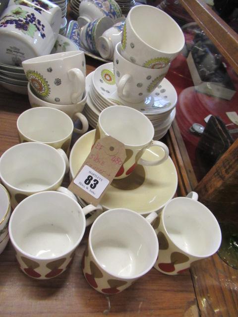 SUSIE COOPER AND IRONSTONE TEA AND COFFEE SETS Image